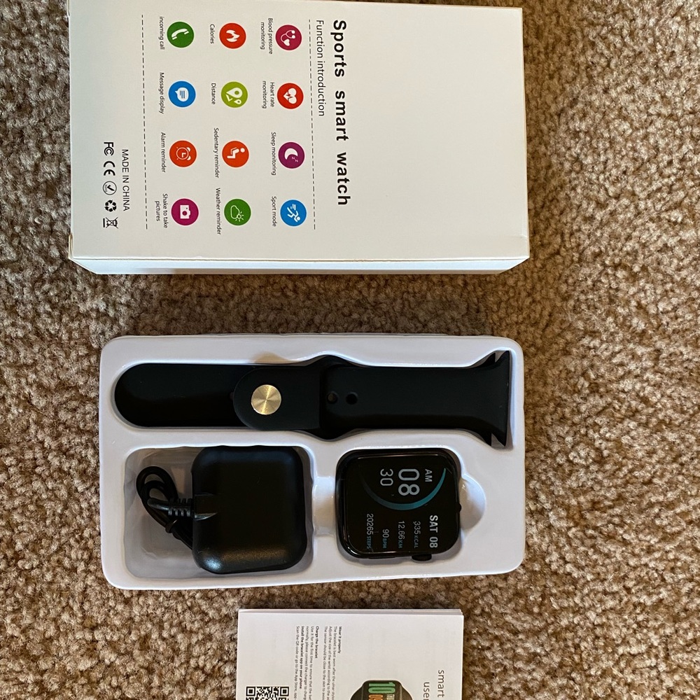 Sports smart watch never wore